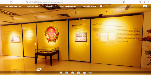 Triển lãm trực tuyến “Quốc kỳ, Quốc ca, Quốc huy: Biểu tượng tự hào Việt Nam”