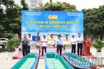 VĐV của huyện Phong Điền, TP Cần Thơ vô địch giải đua vỏ composite quốc gia lần II