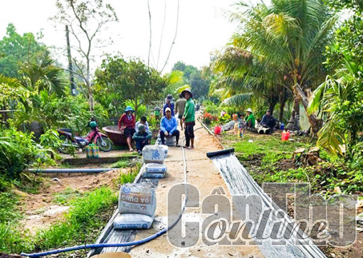 Trường Xuân B đưa nghị quyết vào cuộc sống