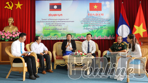 Tọa đàm “Tình hữu nghị Việt Nam - Lào”