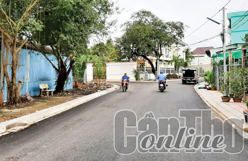 Chung sức xây dựng khu dân cư