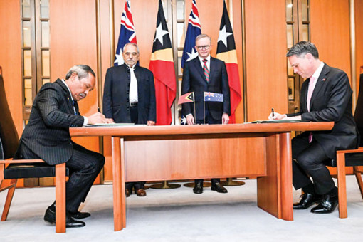 Úc mở ra “chương mới” trong quan hệ với Ðông Timor