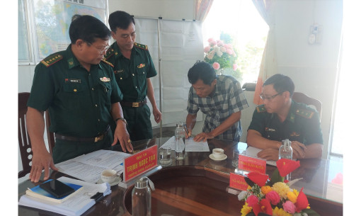 Cà Mau: Tịch thu tàu, phạt trên 1 tỉ đồng chủ tàu cá vi phạm vùng biển nước ngoài