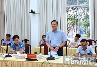 Thống nhất phương án tuyến, vị trí khớp nối các dự án thành phần cao tốc Châu Đốc - Cần Thơ - Sóc Trăng Thống nhất phương án tuyến, vị trí khớp nối các dự án thành phần cao tốc Châu Đốc - Cần Thơ - Sóc Trăng