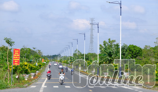 Nỗ lực đạt mục tiêu xây dựng nông thôn mới kiểu mẫu