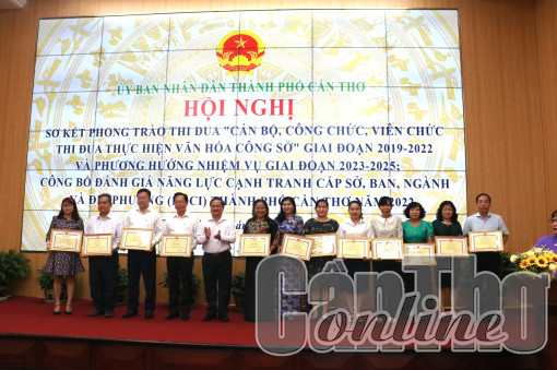 Đẩy mạnh thực hiện văn hóa công sở; nâng cao năng lực cạnh tranh cấp sở, ban ngành và địa phương