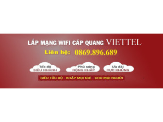 Lắp Đặt Internet Viettel Cần Thơ - Lắp Đặt Wifi Viettel Cần Thơ