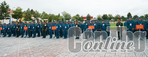 252 vận động viên tham dự Hội thao Trung đội Dân quân cơ động thành phố