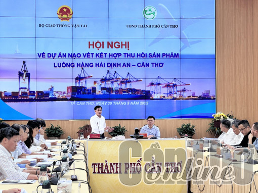 Huy động nguồn lực tư nhân tham gia dự án nạo vét thu hồi sản phẩm luồng hàng hải Định An - Cần Thơ