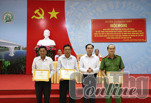 Phong Ðiền: Tình hình kinh tế từng bước phục hồi và tăng trưởng khá