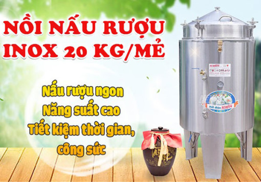 Top nồi nấu rượu được lựa chọn nhiều nhất tại Điện máy NEWSUN