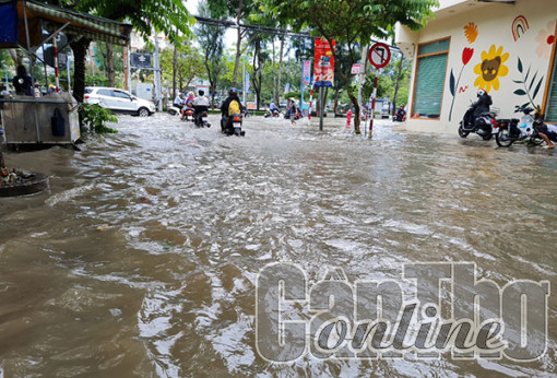 Triều cường đạt đỉnh, ngập  đô thị