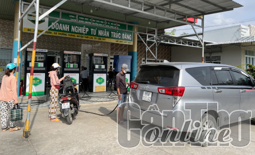 Tìm giải pháp đảm bảo nguồn cung xăng dầu trên địa bàn huyện Thới Lai