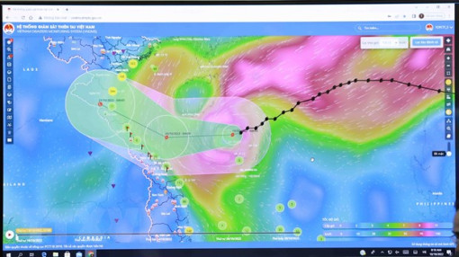 Bão số 6 suy yếu nhanh thành áp thấp nhiệt đới