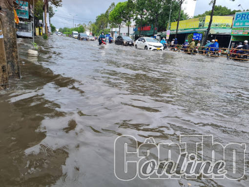 Triều cường đầu tháng 10 âm lịch bắt đầu xuất hiện