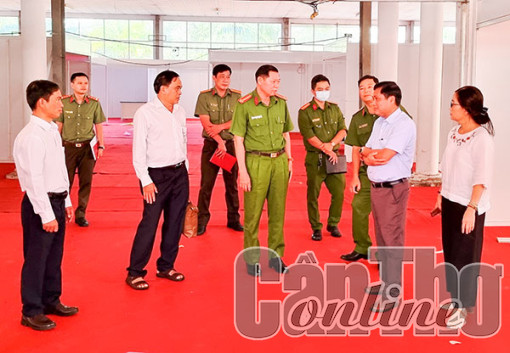 Lãnh đạo TP Cần Thơ kiểm tra công tác chuẩn bị tổ chức Hội chợ Nông nghiệp Quốc tế Việt Nam 2022