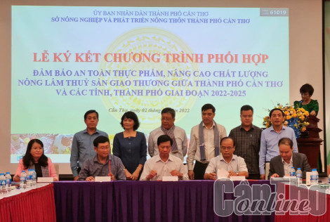 An toàn thực phẩm, nâng cao chất lượng nông lâm thủy sản, thúc đẩy giao thương 