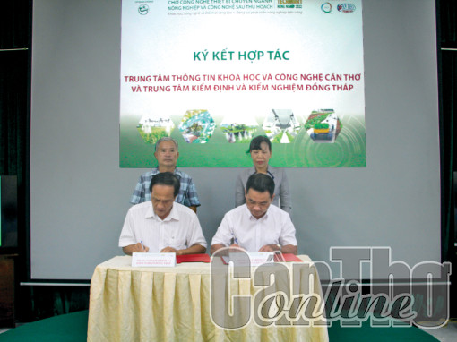 Thúc đẩy cung cầu kết quả nghiên cứu sản phẩm, công nghệ và thiết bị