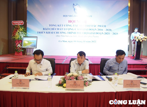 Chương trình hỗ trợ tác phẩm báo chí chất lượng cao ngày càng đi vào chiều sâu và hiệu quả