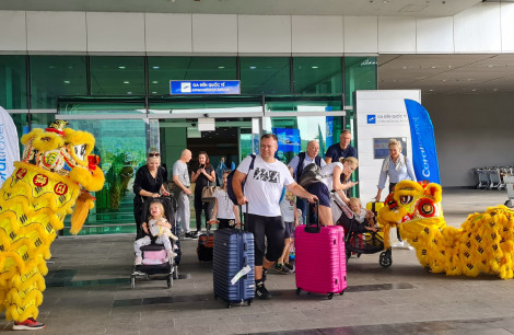 Phú Quốc đón 250 hành khách Ba Lan
