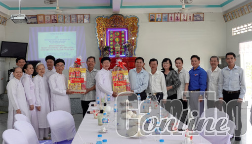 Chúc mừng chức sắc, chức việc, tín đồ nhân kỷ niệm 98 năm Ngày Khai đạo Cao Đài