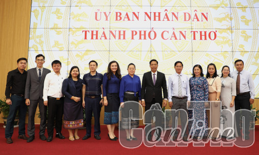 Thúc đẩy hợp tác thương mại - văn hóa - du lịch giữa TP Cần Thơ và Lào