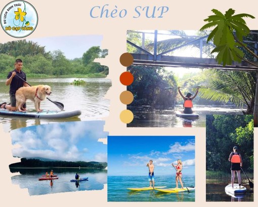 Chèo SUP là gì? Top 6 điểm chèo thuyền SUP cực chill