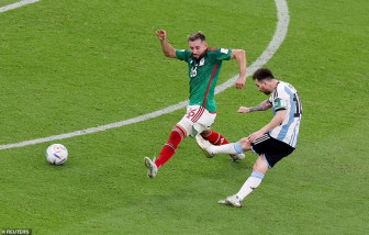 Argentina 2 - 0 Mexico: Messi khai thông thế bế tắc