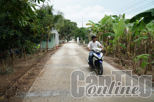 Xã Nhơn Nghĩa bảo đảm an toàn giao thông