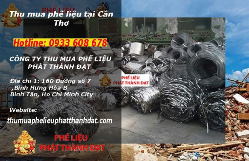 Phế liệu Phát Thành Đạt tổng kho cung cấp báo giá thu mua phế liệu sắt, inox, nhôm, đồng tại Cần Thơ