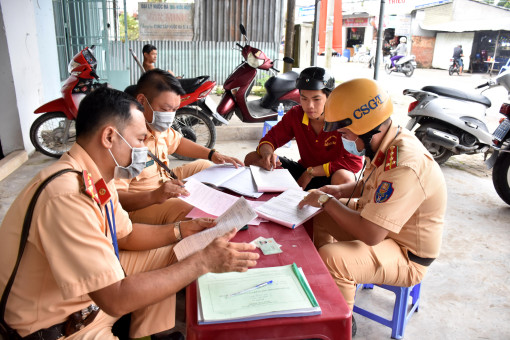 Tăng cường tuần tra, kiểm soát, nhất là các tuyến đường trọng điểm