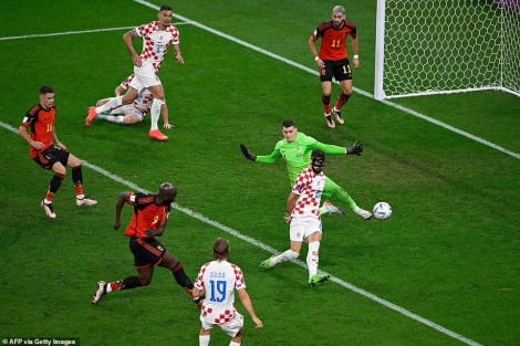 Croatia 0-0 Bỉ: Lukaku bỏ lỡ nhiều cơ hội, đội tuyển Bỉ rời World Cup đầy tiếc nuối