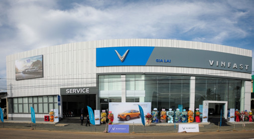 VinFast khai trương showroom 3S Gia Lai lớn nhất khu vực Miền Trung - Tây Nguyên