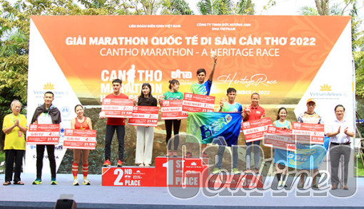 Khoảng 6.000 VÐV dự Giải Marathon quốc tế di sản Cần Thơ 2022