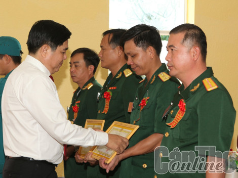 Đại hội Thi đua Quyết thắng lực lượng vũ trang huyện giai đoạn 2017-2022