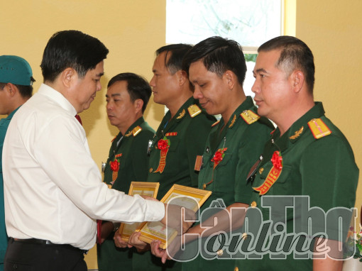 Đại hội Thi đua Quyết thắng lực lượng vũ trang huyện giai đoạn 2017-2022