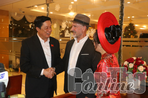 Họp mặt mừng năm mới  2023 dành cho người nước ngoài tại TP Cần Thơ