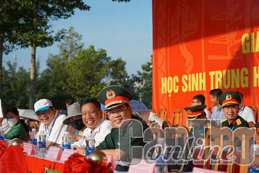 Sáng 12-12,khai mạc Hội thao Giáo dục Quốc phòng và An ninh học sinh THPT toàn quốc lần thứ III năm 2022