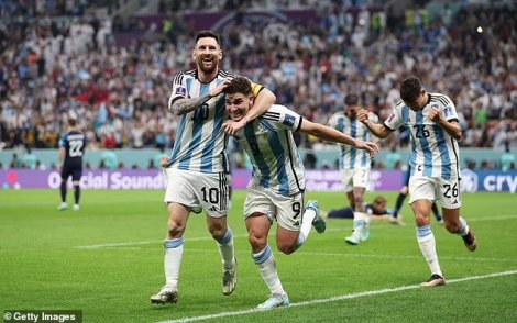 Thắng thuyết phục Croatia 3-0, Argentina vào chung kết World Cup 2022