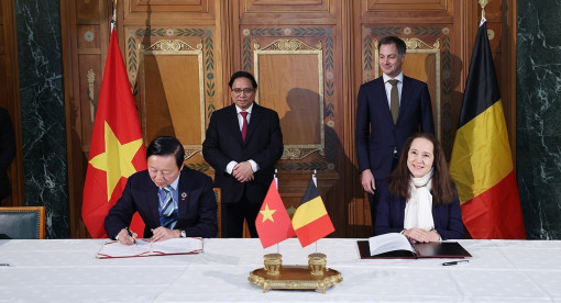 Thủ tướng Phạm Minh Chính hội đàm với Thủ tướng Bỉ