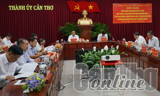 Tiếp tục thể chế hóa chủ trương của Đảng về sắp xếp, tổ chức lại các đơn vị sự nghiệp công lập