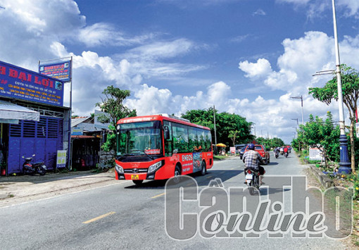 Xây dựng xe buýt Cần Thơ văn minh, hiện đại