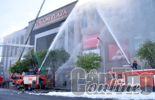 Thực tập phương án chữa cháy và phương án cứu nạn, cứu hộ quy mô cấp thành phố