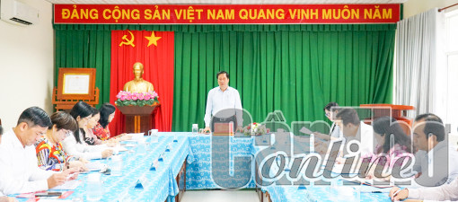 Ban Dân vận Thành ủy cần tham mưu, đề xuất giải quyết kịp thời những khó khăn, bức xúc của nhân dân