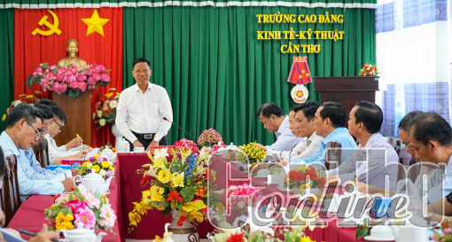 Hội nghị kiểm điểm tập thể lãnh đạo Trường Cao đẳng Kinh tế - Kỹ thuật Cần Thơ