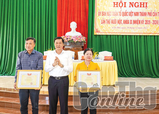 Mặt trận các cấp trong thành phố tiếp tục thực hiện tốt chức năng giám sát và phản biện xã hội