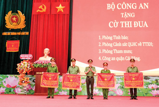 Xây dựng lực lượng công an chính quy, tinh nhuệ, hiện đại, đáp ứng yêu cầu, nhiệm vụ