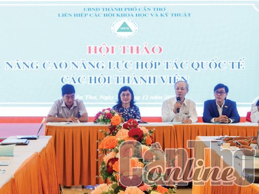 Nâng cao năng lực hợp tác quốc tế về khoa học và công nghệ