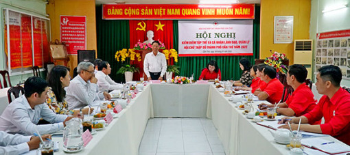 Hội Chữ thập đỏ cần bám sát Nghị quyết của Thành ủy để chung sức thực hiện thắng lợi các chỉ tiêu đề ra
