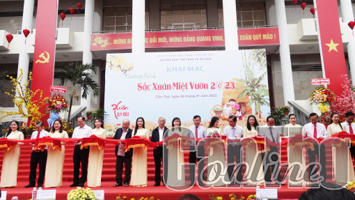 Cần Thơ khai hội “Sắc Xuân miệt vườn”